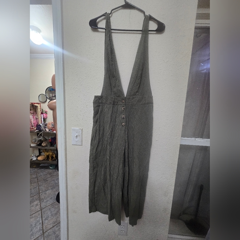 One Clothing Olive Striped Outfit